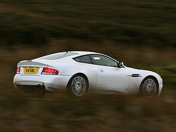Aston Martin, Cars, Side View, Speed, 2004, V12, Vanquish HD wallpaper