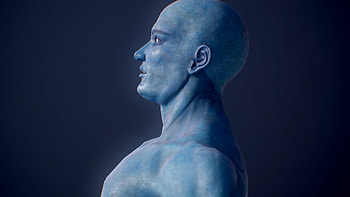 Dr. Manhattan, ArtStation creation, Artistic concept, Digital masterpiece HD wallpaper