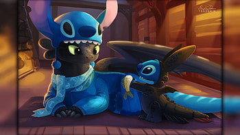 Lilo & Stitch - Cartoons HD wallpaper