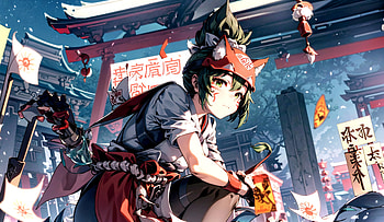 Kiriko, video game, Overwatch, Kiriko (Overwatch) HD wallpaper