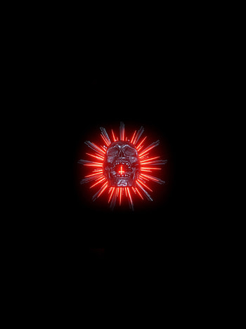 Skull, dark, minimal HD phone wallpaper