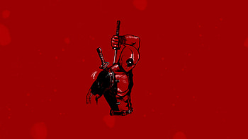 Deadpool Minimalist , deadpool, minimalism, minimalist, artist, artwork, digital-art, deviantart HD wallpaper
