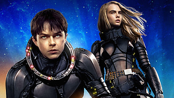 Valerian And Laureline In Valerian And The City Of A Thousand Planets, valerian-and-the-city-of-a-thousand-planets, 2017-movies, movies, cara-delevingne HD wallpaper