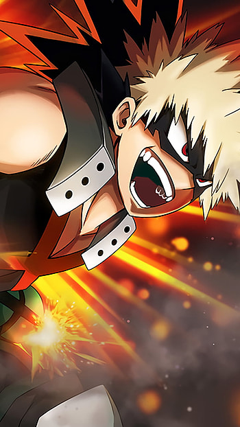 Katsuki Bakugou, Katsuki Bakugou, Anime, My Hero Academia HD phone wallpaper