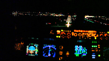 Aviation And Helicopter Aircraft Cockpit Of. Airbus A320 Lyhy HD wallpaper