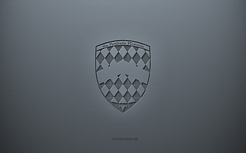 SSC logo, gray creative background, SSC emblem, gray paper texture, SSC, gray background, SSC 3d logo HD wallpaper