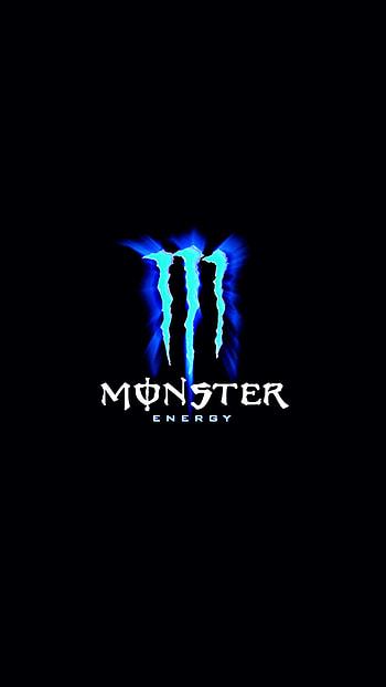 Monster energy, art, neon HD phone wallpaper