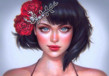 Scorpio - The Star Signs, other, weird things people wear, girl, paintings, digital art, woman, love four seasons, drawings, flowers HD wallpaper