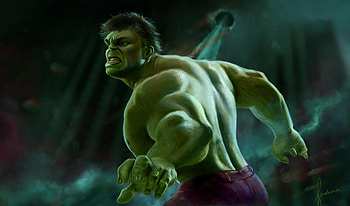 Hulk Arts New, hulk, superheroes, artwork, digital-art, deviantart HD wallpaper