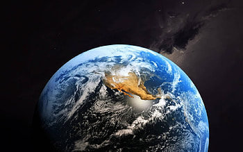 Earth, space, planet, universe HD wallpaper