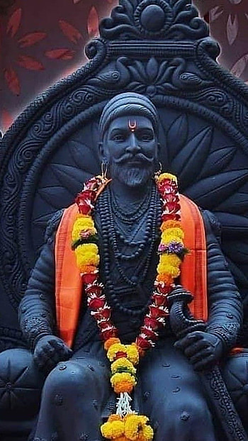 Shivaji Maharaj, Black Statue, Shivaji Maharaj Black Statue HD phone wallpaper