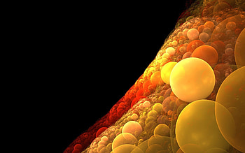 Abstract, Circles, Shine, Light, Surface, Balls, Lots Of, Multitude HD wallpaper