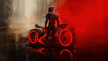 TRON: Ares — Neon Rider ( Ultra ), Tron: Ares HD wallpaper