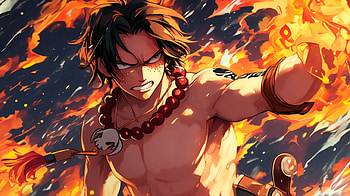 of Portgas D. Ace from One Piece, Anime, One Piece, Portgas D. Ace HD wallpaper