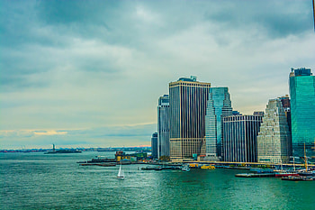 Cities, Building, Coast, Skyscrapers, Port HD wallpaper