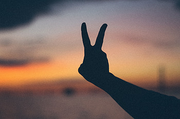 Dark, Hand, Fingers, Gesture HD wallpaper