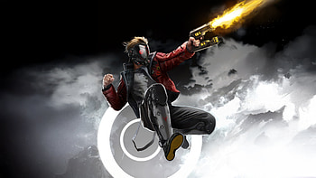 The Sky Guardian Star Lord, star-lord, superheroes, artwork, digital-art, art, artstation HD wallpaper