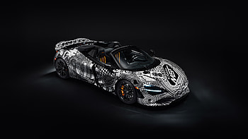 2025 McLaren 750S Spider Project Viva by MSO, Art Car, Convertible, Turbo, V8 HD wallpaper