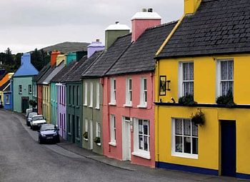 Irish Houses, Irish, graphy, Houses, Architecture HD wallpaper
