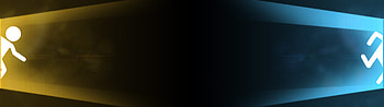 Portal Dual Screen by Prostyle43 Portal Dual Screen by Prostyle43 HD wallpaper