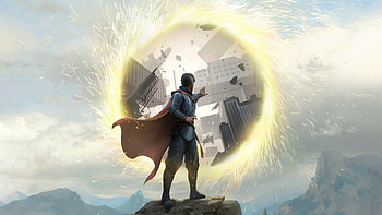 Doctor Strange, opening portal, fan art HD wallpaper