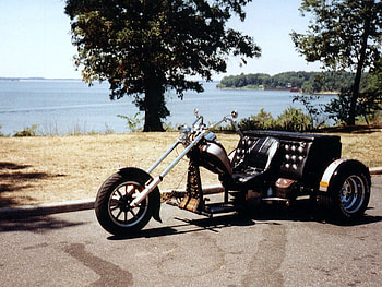 The Outlaw Lowrider, trike, harley, bikes, motorcycles, lowrider HD wallpaper