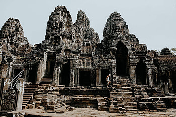 Angkor Wat, Architectural marvel, Cambodian history, Spiritual journey HD wallpaper