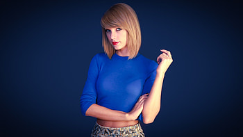 Of Taylor Swift . Taylor Swift by Maximilien Lared, Gold.com. 0.149 MB HD wallpaper