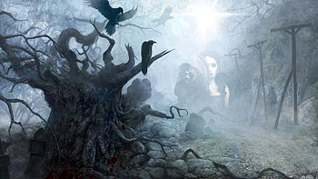 High resolution gothic / dark art of Fantasy Places (ID: HD wallpaper