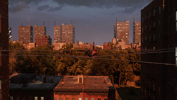 Spider-Man Sunset, video game, Marvel's Spider-Man 2 HD wallpaper