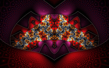 Abstract, Background, Patterns, Fractal, Glass HD wallpaper