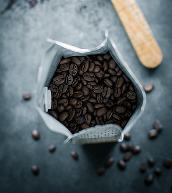 Coffee beans, bag HD phone wallpaper