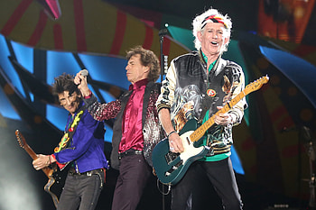 Ronnie Wood and Mick Jagger, Keith Richards HD wallpaper