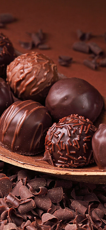 Truffles, Chocolate HD phone wallpaper
