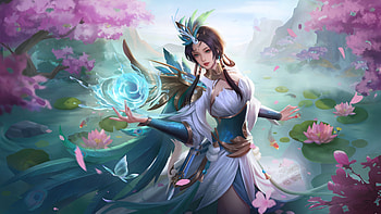 Jiang Ziya, Angela, Bian Que, Chang'e, Daji, Diao Chan, Ganjiang Moye, Gao Jianli Honor of Kings HD wallpaper