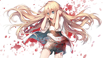 Curious, Satsuriku no Tenshi, video game, anime girl HD wallpaper