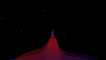 Rocket Minimal Dark , rocket, dark, black, minimalism, minimalist, artist, artwork, digital-art, deviantart HD wallpaper