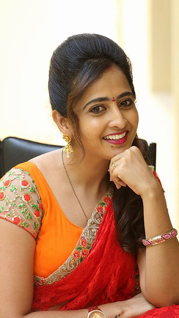 Lasya Manjunath, telugu actress, anchor HD phone wallpaper