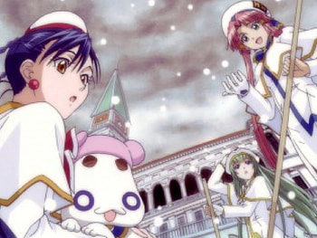 Aria the Natural, akari, anime, aria, aika HD wallpaper