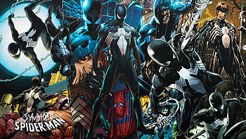 Symbiote Spider-Man: Ultimate Showcase, symbiote, spider man HD wallpaper