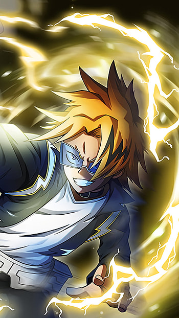 Denki Kaminari, Denki Kaminari, Anime, My Hero Academia HD phone wallpaper