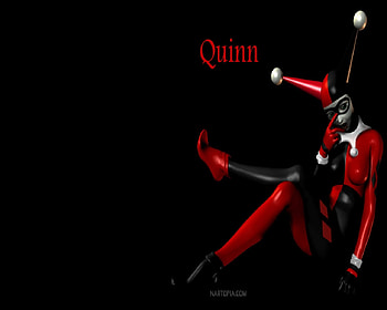 Harley Quinn, quinn, harley, fantasy, comic, female HD wallpaper