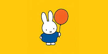 Miffy : Cheerful Bunny with a Balloon, Miffy HD wallpaper