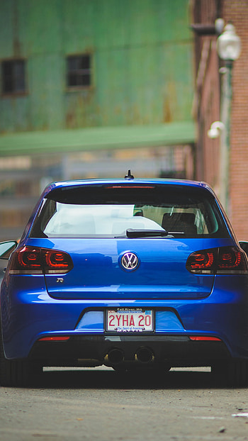 Volkswagen Golf R for 6 Plus HD phone wallpaper