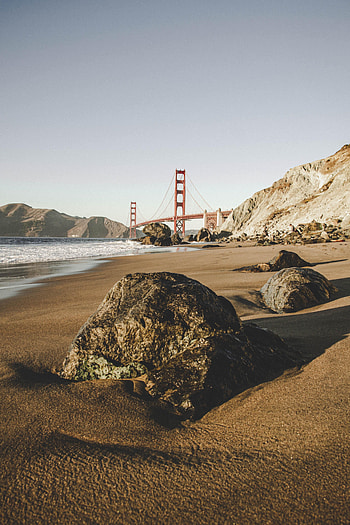 Nature, Stones, Sea, Rocks, Coast, Bridge HD phone wallpaper
