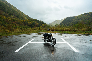 Motorcycles, Wet, Asphalt, Motorcycle, Bike, Chopper HD wallpaper