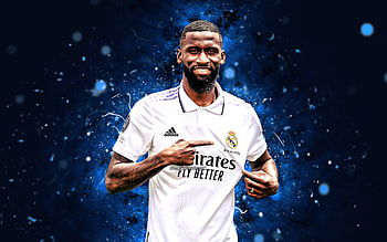 Antonio Rüdiger, AntonioRudiger, german, soccer, rudiger, realmadrid, HalaMadrid, madridista, football, sport HD wallpaper