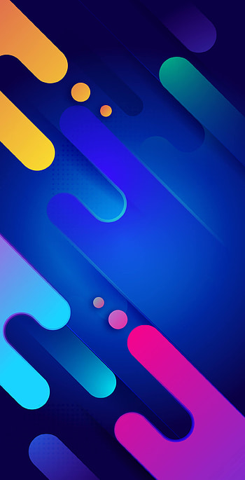 Abstract, red, beautiful, blue HD phone wallpaper