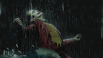 Joker In Rain , joker, superheroes, artist, artwork, digital-art, artstation HD wallpaper