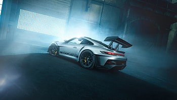 Nando Grey Porsche 911 Gt3 Rs 2024, porsche-911-gt3-r, porsche-911, porsche, cars, 2024-cars HD wallpaper